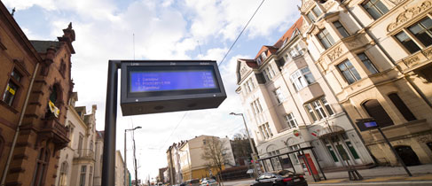 Haltestelle nahe der Praxis